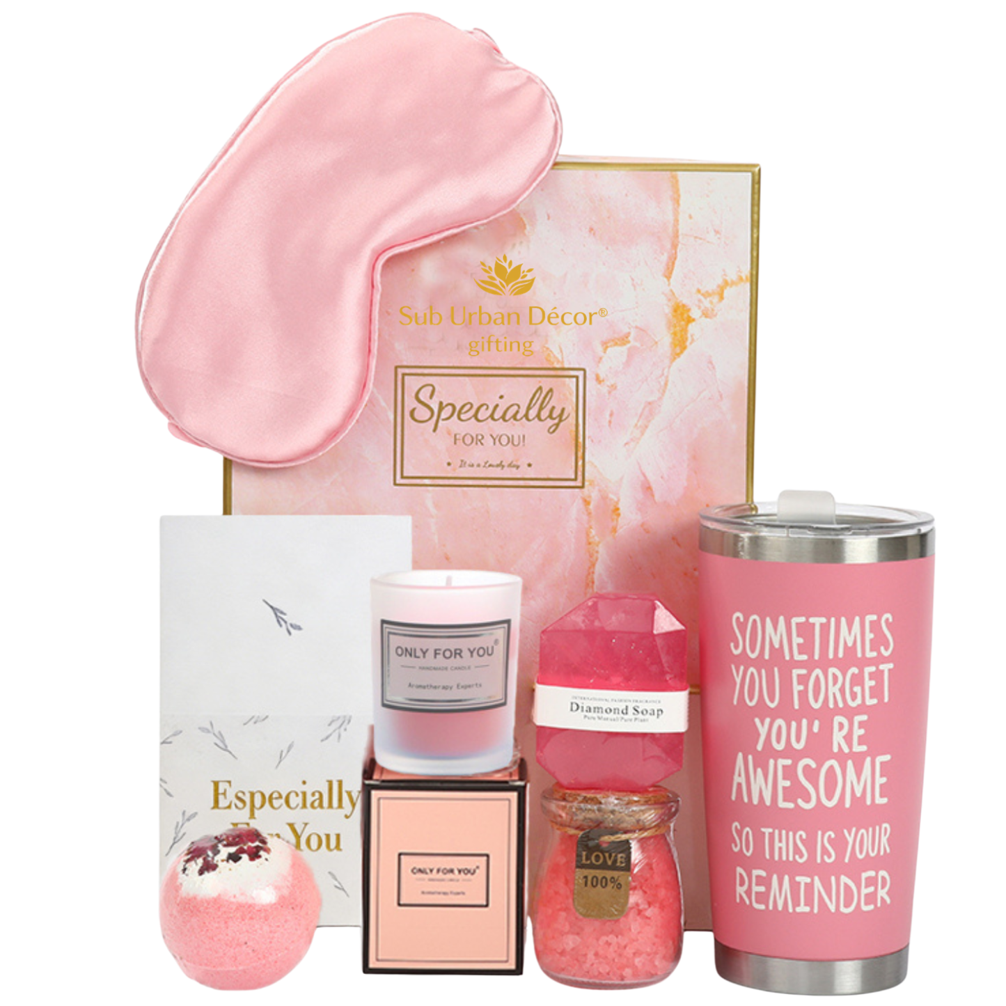 Spa Bath Gift Set for Ultimate Relaxation - Perfect Gift Set Spa Bath - Sub Urban Decor