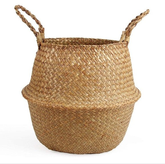 Large Seagrass Belly Basket - Sub Urban Decor