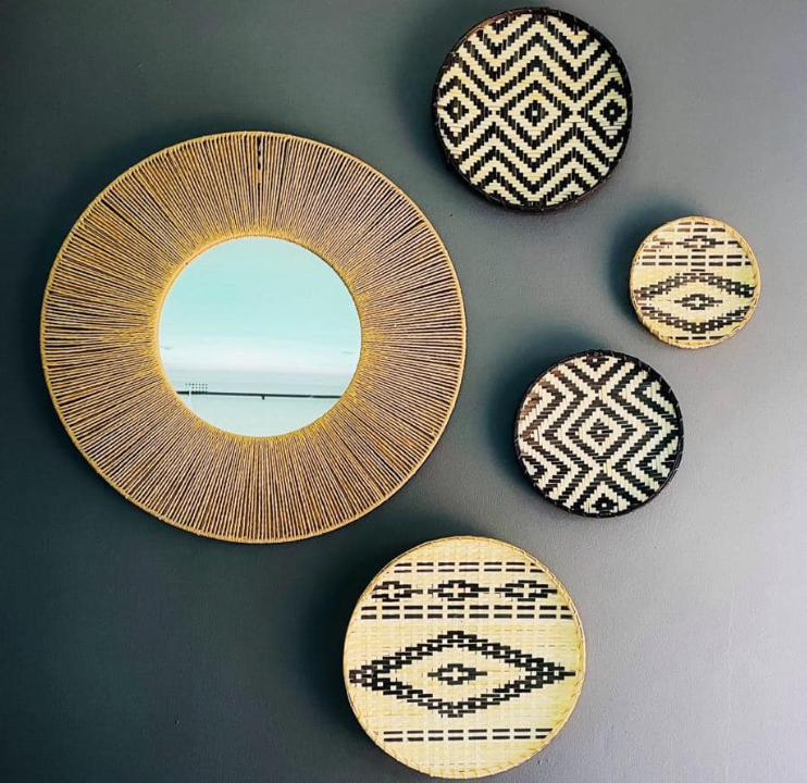 Decor Wall Basket Set - 4-piece