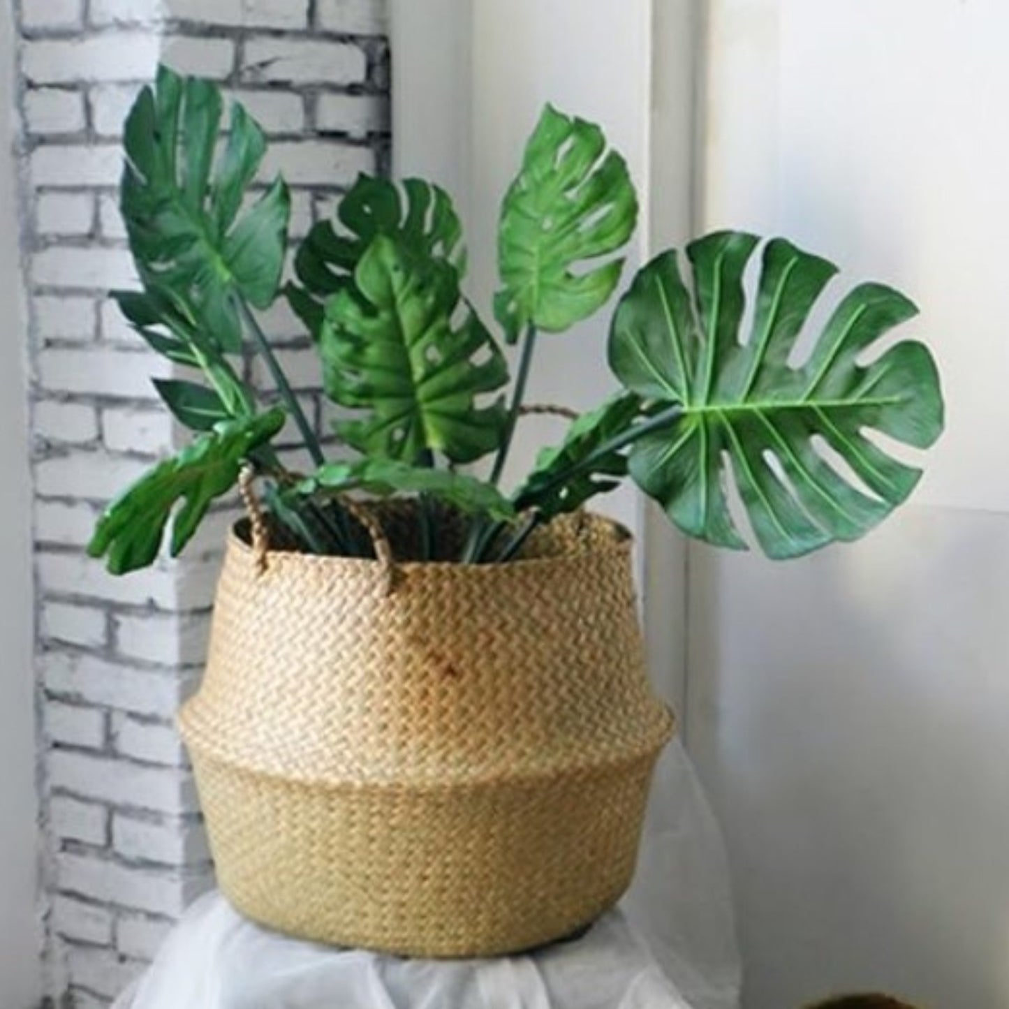 Large Seagrass Belly Basket