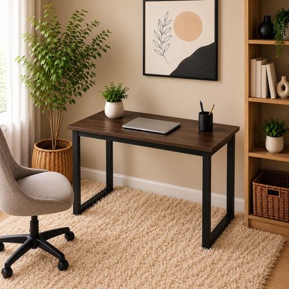 Small Black Desk 100cm for Home Office & Study | Sub Urban Decor
