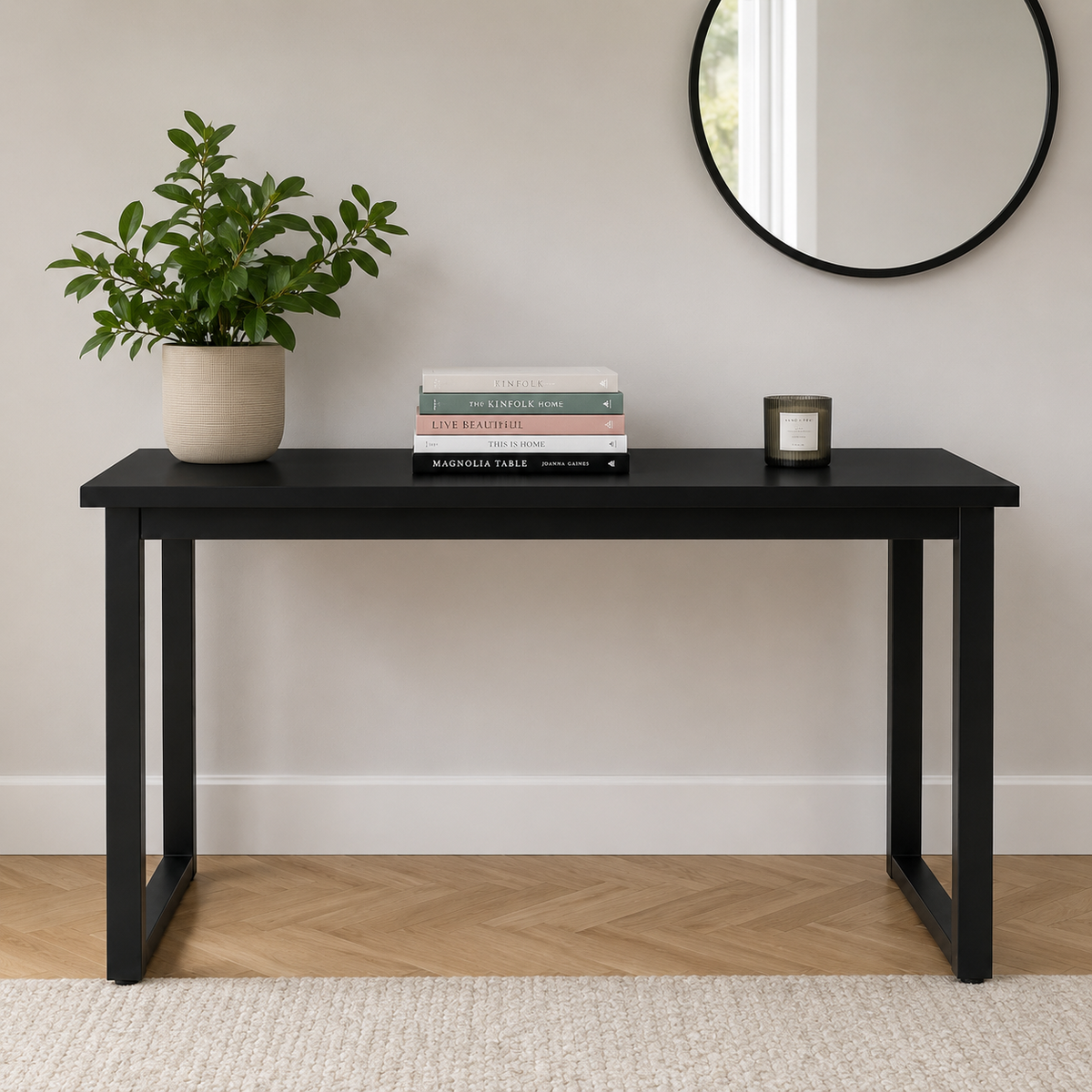 Student Desk Computer Workstation for an Organized Home Office