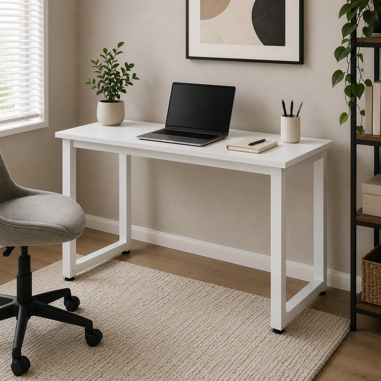 Student Desk Computer Workstation for an Efficient Home Office Setup