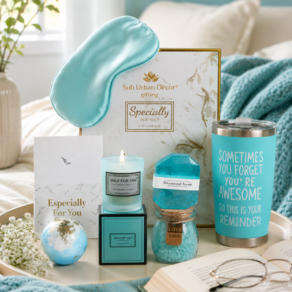 Spa Bath Gift Set - Ultimate Gift Set Spa Bath Experience - Sub Urban Decor