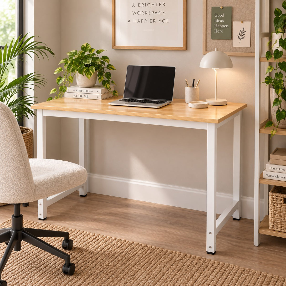 Student Desk Computer Workstation for an Efficient Home Office Setup