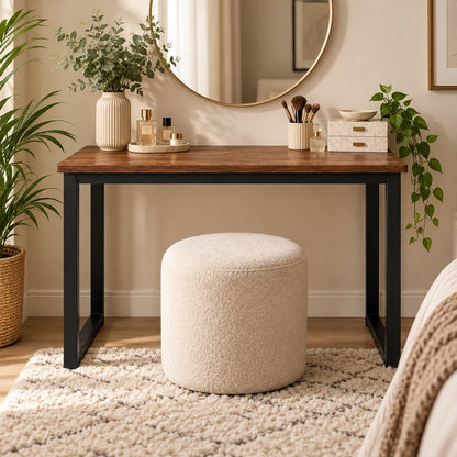 Small Black Desk 100cm for Home Office & Study | Sub Urban Decor
