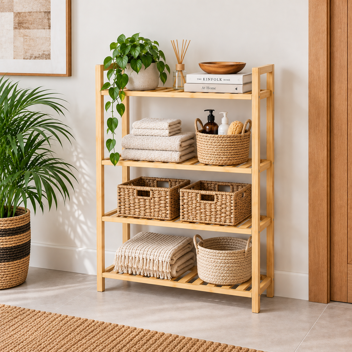 Shelving that earns it's keep