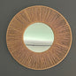 Hand Crafted String Framed Home Decor Mirror - 60cm Diameter