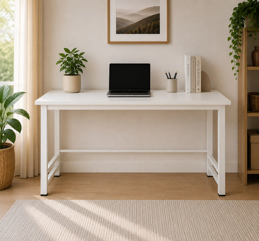 Student Desk Computer Workstation White - Sub Urban Decor