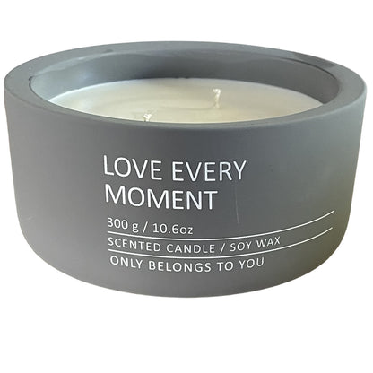 Love Every Moment Soy Wax Aromatherapy Candle