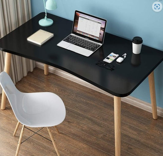 Student Desk Workstation contrast Top Black